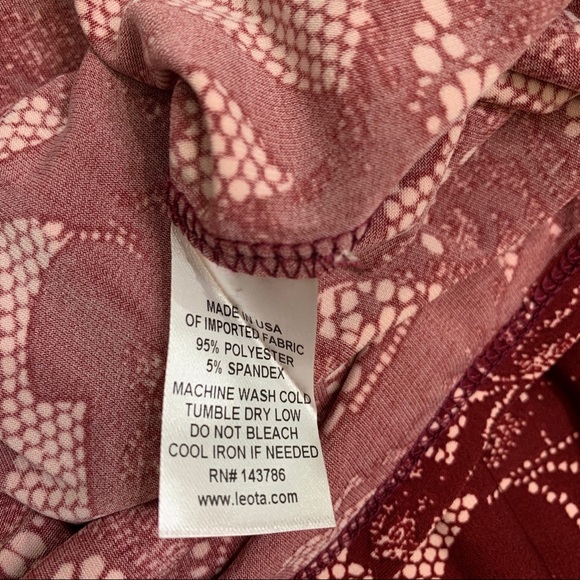 Leota Regina Front Tie Print Sleeveless Dress - Picture 6 of 6